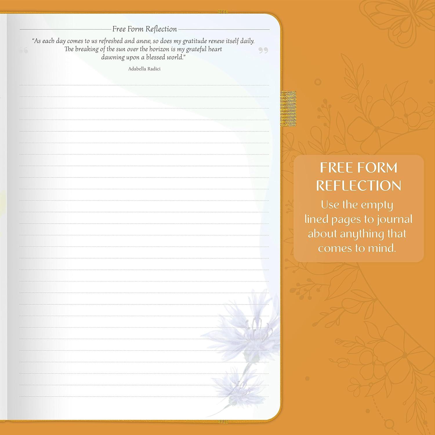 image:imageLegend Gratitude Journal Daily Journal for Positivity amp Happiness Grateful Notebook to Write In Thankful Affirmation Journal Amber YellowAmber Yellow Gold Foil