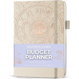 image:imageLegend Budget Planner Deluxe Financial Planner Organizer amp Budget Book Money Planner Account Book amp Expense Tracker Notebook Journal for Household Monthly Budgeting amp Personal FinanceRose Gold FoilSeashell  Gold Foil