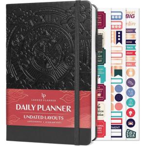 image:imageLegend Planner for Productivity  Undated 6Month Daily Planner ToDo List Time Management Tool to Increase Focus amp Achieve Goals  Black