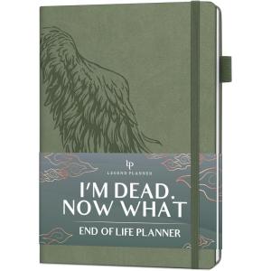 image:imageLegend End of Life Planner  When Im Gone Workbook for Final Arrangements Beneficiary Information Funeral Planning Last Wishes amp Will Preparation  Final Wishes Organizer Book  7x10 WhiteCypress