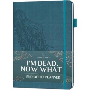 image:imageLegend End of Life Planner  When Im Gone Workbook for Final Arrangements Beneficiary Information Funeral Planning Last Wishes amp Will Preparation  Final Wishes Organizer Book  7x10 WhiteDark Teal