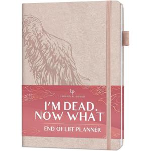 image:imageLegend End of Life Planner  When Im Gone Workbook for Final Arrangements Beneficiary Information Funeral Planning Last Wishes amp Will Preparation  Final Wishes Organizer Book  7x10 WhiteRose Gold