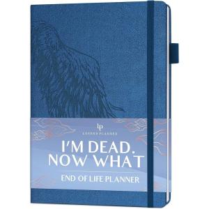 image:imageLegend End of Life Planner  When Im Gone Workbook for Final Arrangements Beneficiary Information Funeral Planning Last Wishes amp Will Preparation  Final Wishes Organizer Book  7x10 WhiteMystic Blue