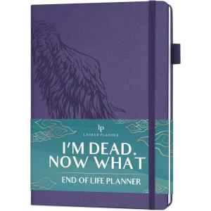 image:imageLegend End of Life Planner  When Im Gone Workbook for Final Arrangements Beneficiary Information Funeral Planning Last Wishes amp Will Preparation  Final Wishes Organizer Book  7x10 WhitePurple