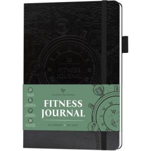 image:imageLegend Fitness Journal  Exercise Log Book for Home Workout Gym  Weightlifting Planner amp Tracker  Training amp Work Out Essentials Black