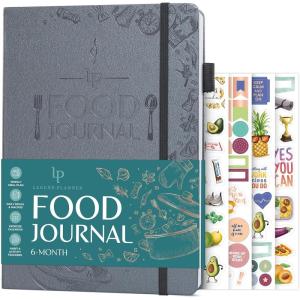 image:imageLegend Food Journal  6Month Wellness Diary for Tracking Meals Calories Macros amp Exercise  Weightloss Planner amp Diet Tracker  Daily Log for Weight Loss amp Nutrition  7 x 10 Mystic Gray