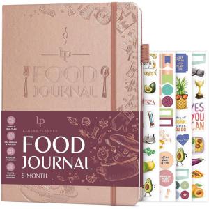 image:imageLegend Food Journal  6Month Wellness Diary for Tracking Meals Calories Macros amp Exercise  Weightloss Planner amp Diet Tracker  Daily Log for Weight Loss amp Nutrition  7 x 10 Rose Gold