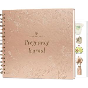 image:imageLegend Pregnancy Journal amp Memory Book  Keepsake Journal for Documenting Pregnancy Memories amp First Time Moms  Baby Planner for Pregnancy Tracking  Hardcover 112x93 Rose Gold