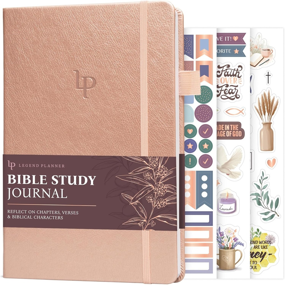 image:imageLegend Bible Study Journal Bible amp Church Note Taking amp Journaling Notebook Faith Based Gifts amp Religious Accessories Rose GoldRose Gold