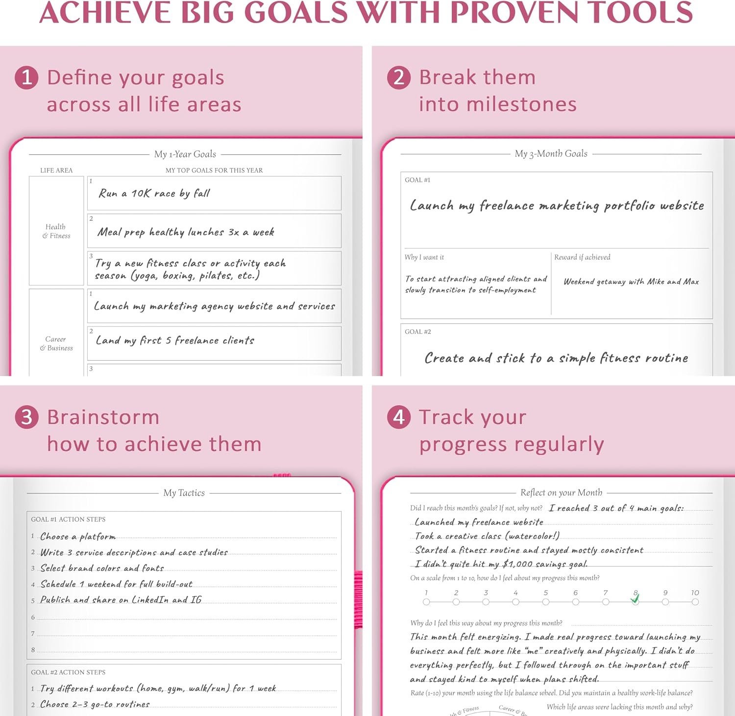 image:imageLegend Dated Hourly Weekly Planner 2026 Daily Monthly amp Yearly Agenda with Time Slots Hardcover Organizer Journal 58x83 PeriwinkleHot Pink