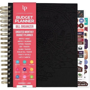 image:imageLegend Budget Planner amp Monthly Bill Organizer with Pockets  Home Finance amp Expense Tracker  Notebook for Household Budgeting BlackBlack